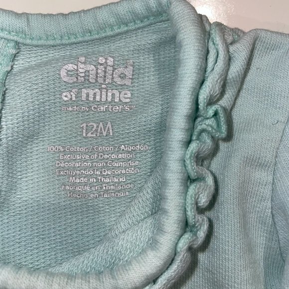 🧸 3/$10 🧸 Size 12M Long-Sleeve Kitty Shirt - Child of Mine by Carters - Picture 3 of 4